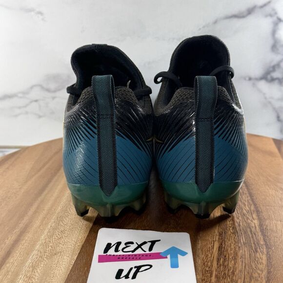 Size 14-Nike Vapor Untouchable Pro PF Teal/Gold/Black Football Cleats 839924-415 main image 5